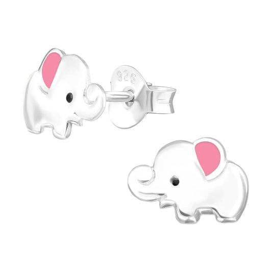 Kinder Ohrringe Elefant aus 925 Silber