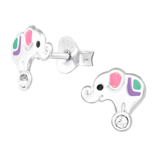 Kinder Ohrringe Elefant aus 925 Silber