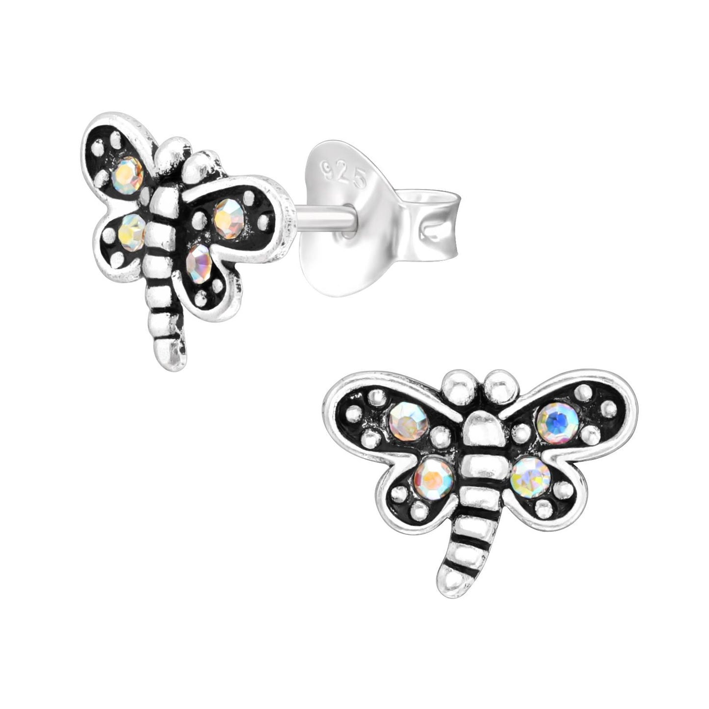 Kinder Ohrringe Libelle aus 925 Silber