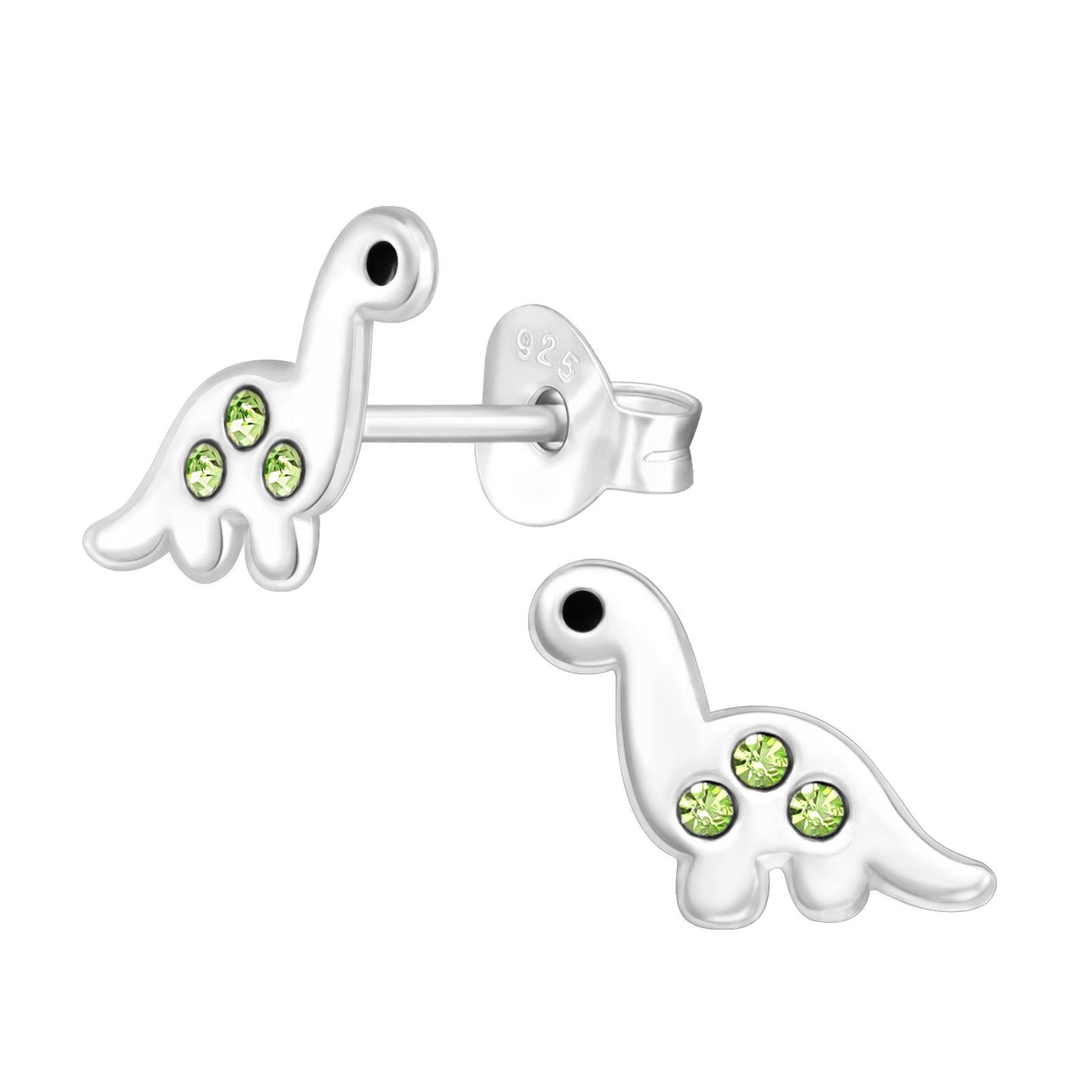 Jungen Ohrringe Dinosaurier aus 925 Silber