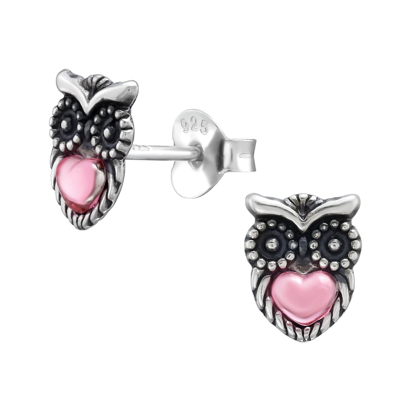 Mädchen Ohrringe Eule aus 925 Silber