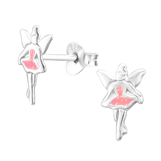 Kinder Ohrringe Engel aus 925 Silber