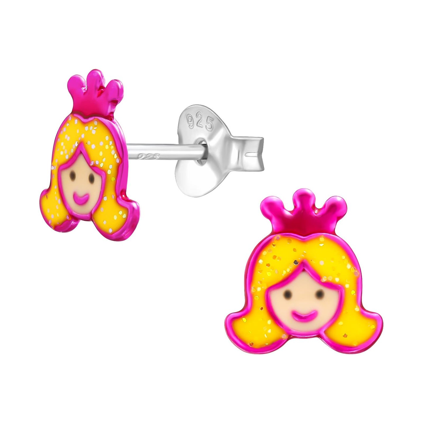 Kinder Ohrringe Engel aus 925 Silber
