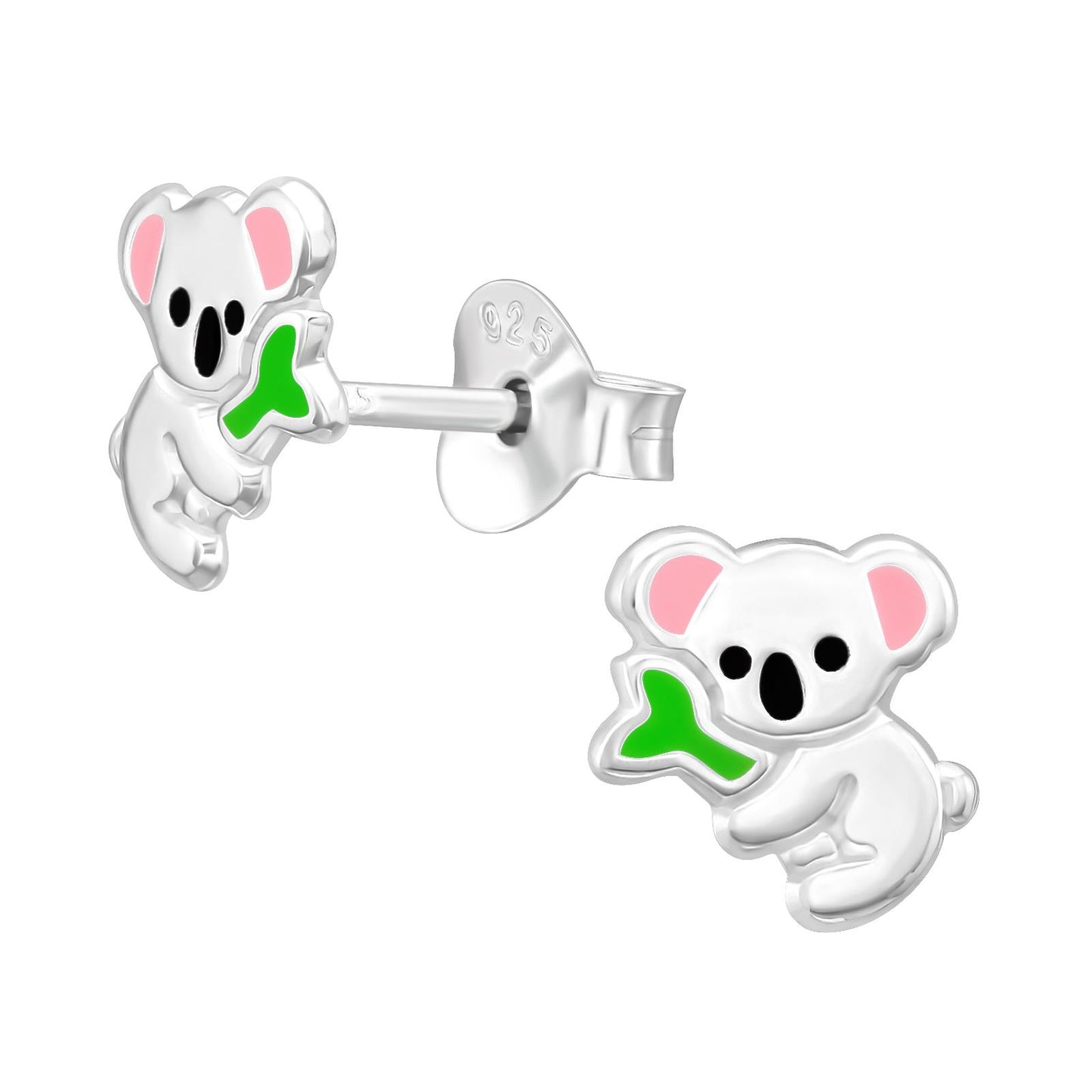 Kinder Ohrringe Koala aus 925 Silber