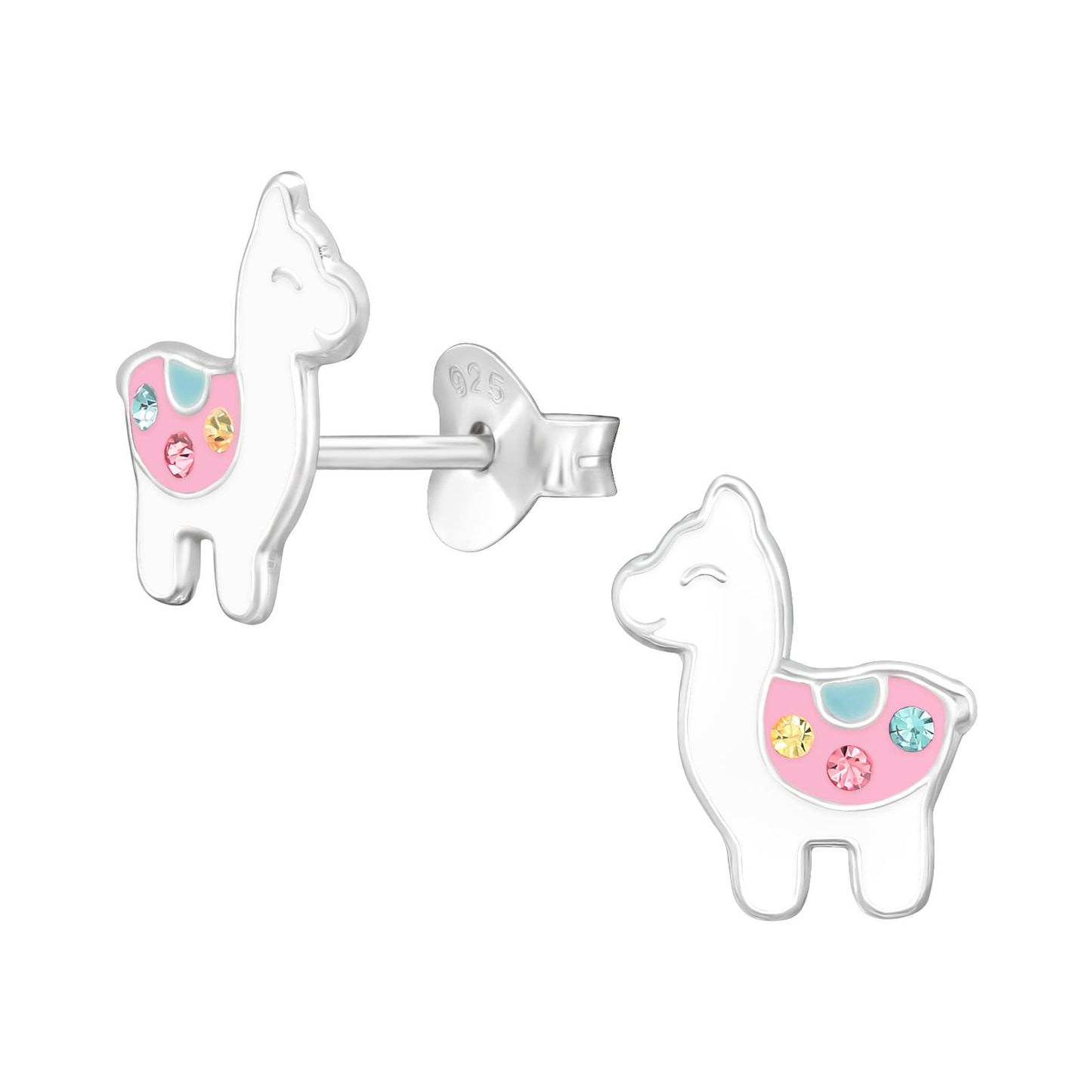 Kinder Ohrringe Alpaka aus 925 Silber