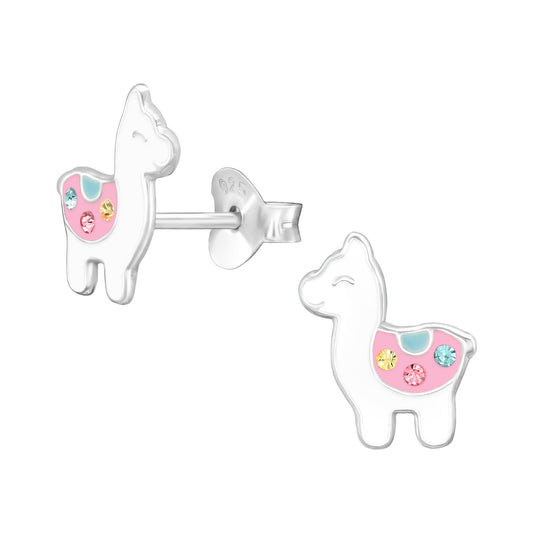 Kinder Ohrringe Alpaka aus 925 Silber