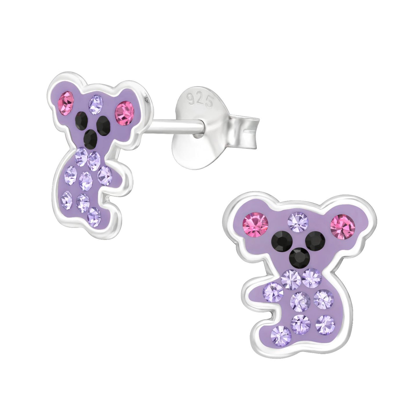 Kinder Ohrringe Koala aus 925 Silber