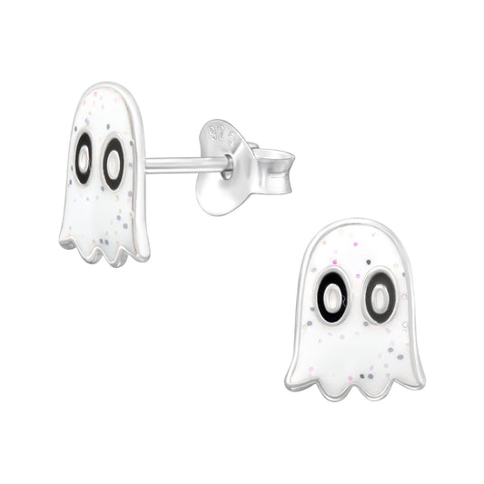 Children's Ghost Earrings made of 925 Silver