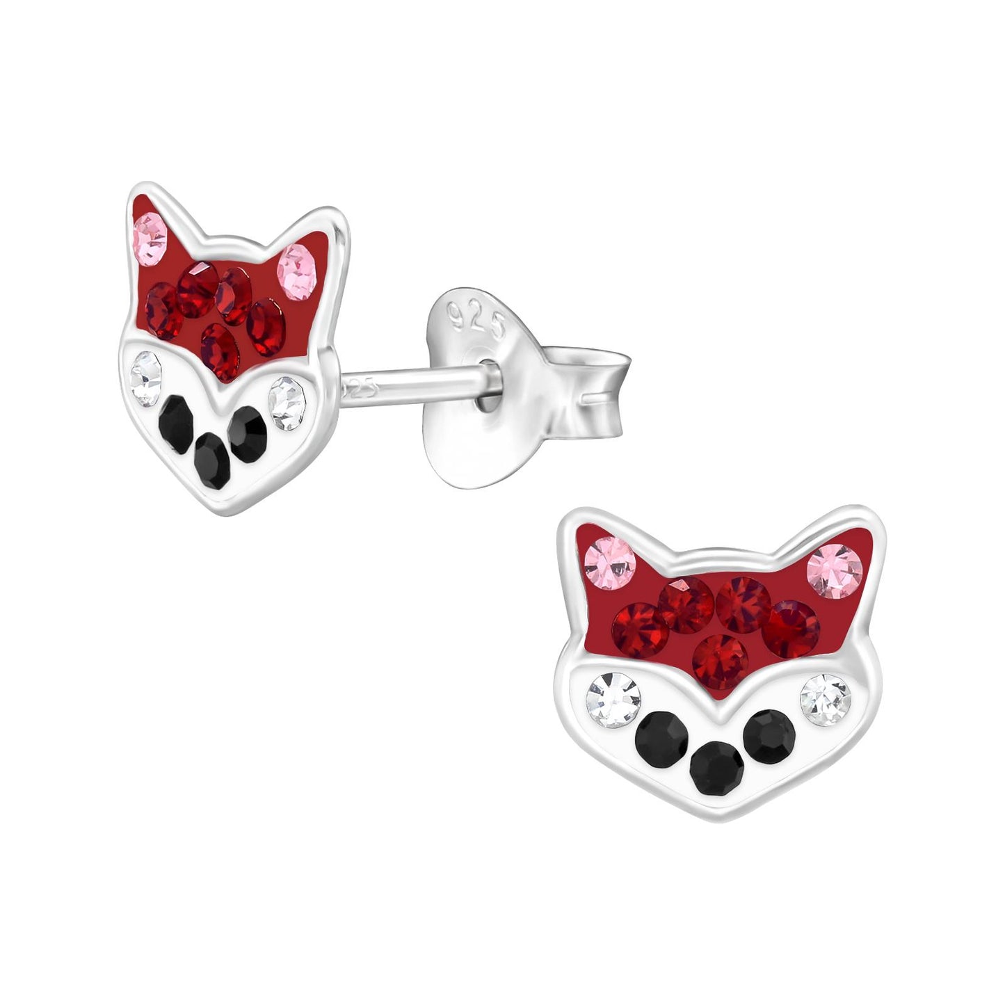 Kinder Ohrringe Fuchs aus 925 Silber