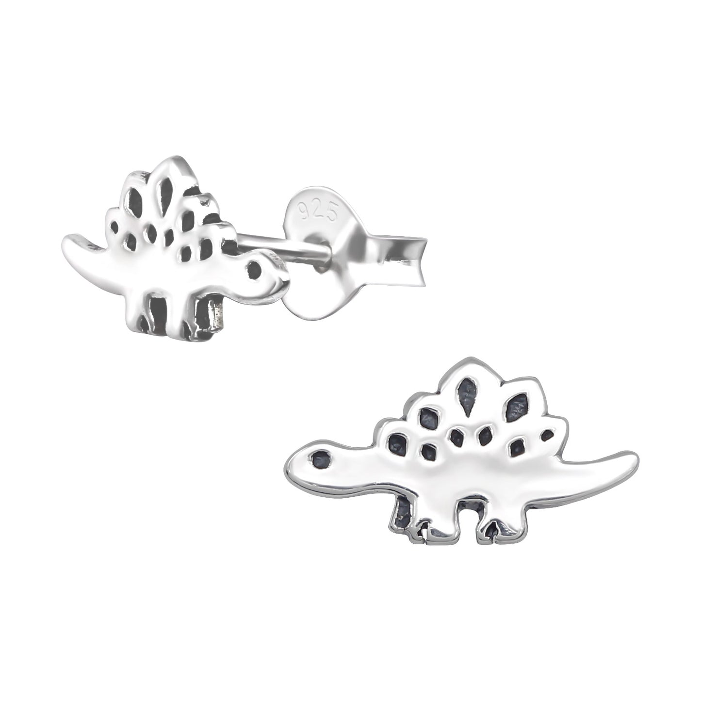 Jungen Ohrringe Dinosaurier aus 925 Silber