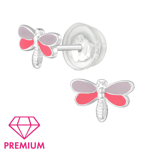 Kinder Ohrringe Libelle aus 925 Silber