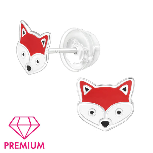 Kinder Ohrringe Fuchs aus 925 Silber