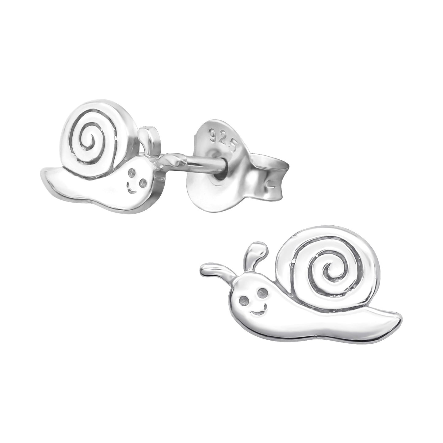 Kinder Ohrringe Schnecke aus 925 Silber