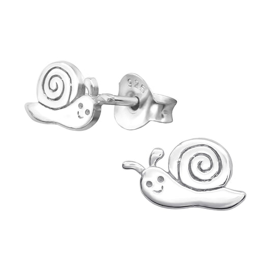 Kinder Ohrringe Schnecke aus 925 Silber