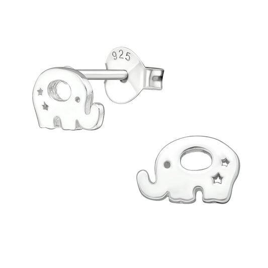 Kinder Ohrringe Elefant aus 925 Silber