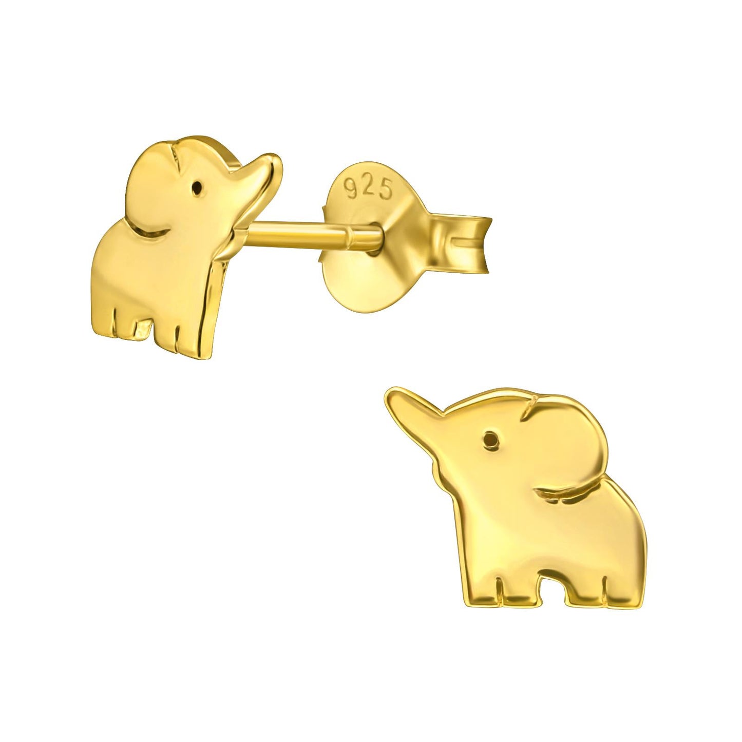 Kinder Ohrringe Elefant aus 925 Silber