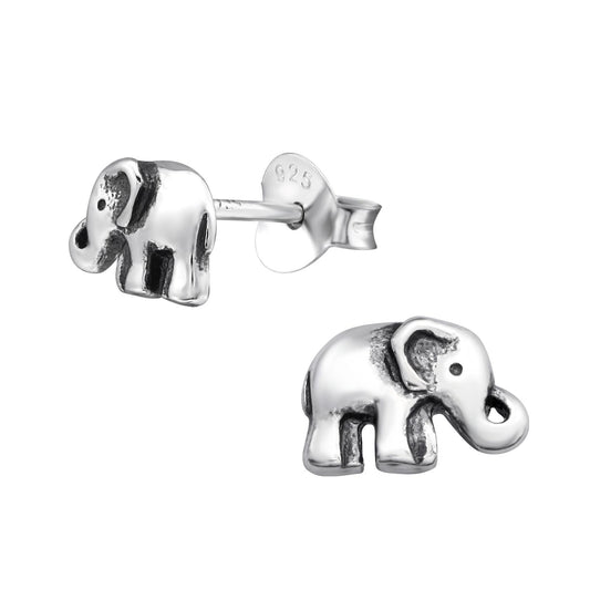 Kinder Ohrringe Elefant aus 925 Silber
