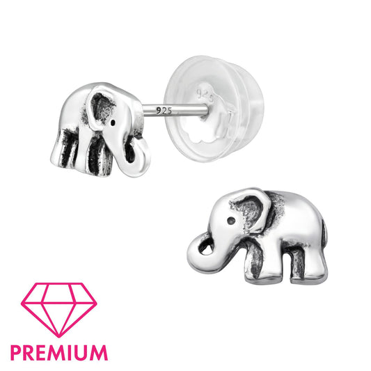 Kinder Ohrringe Elefant aus 925 Silber