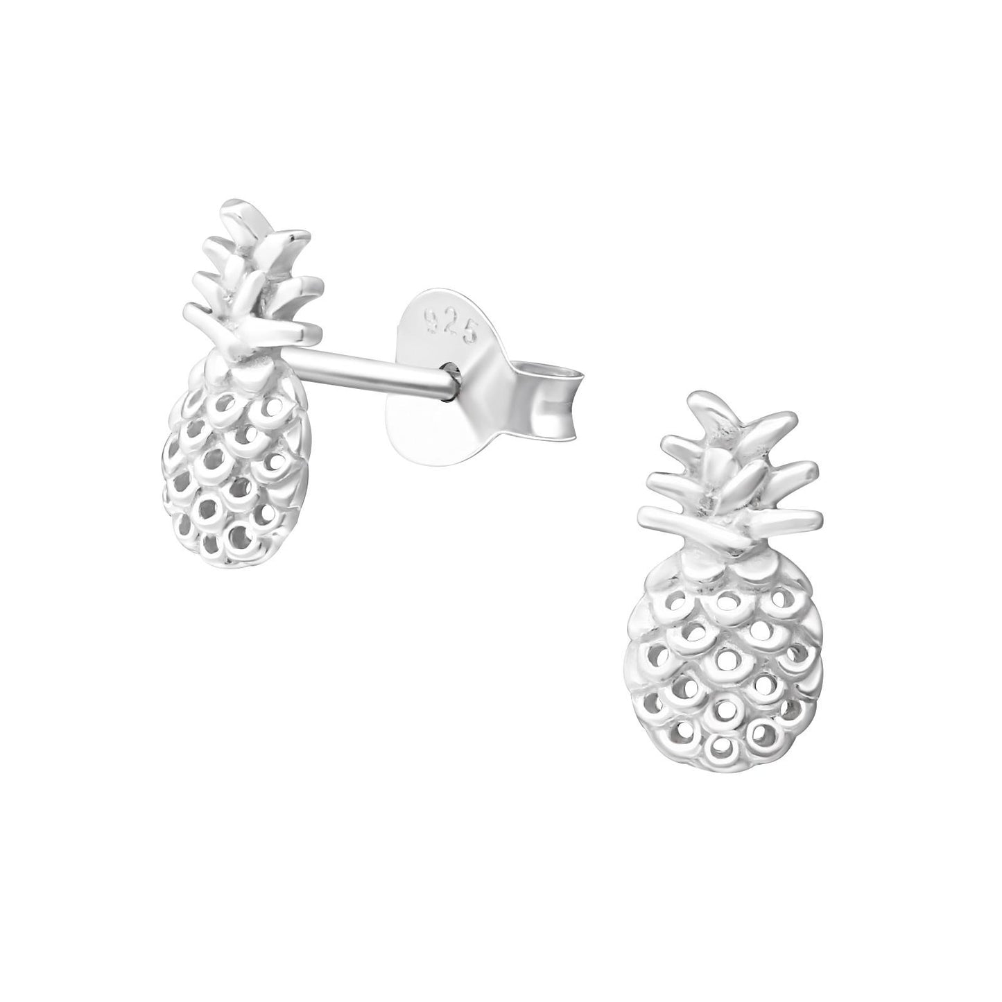 Kinder Ohrringe Ananas aus 925 Silber