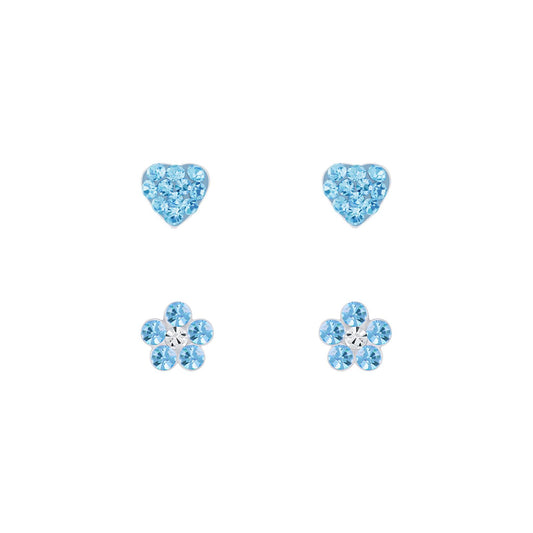 Kinder Ohrringe-Set aus 925 Silber