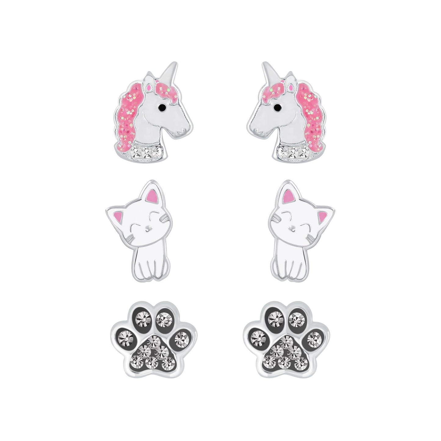 Kinder Ohrringe-Set Best Seller Kids aus 925 Silber