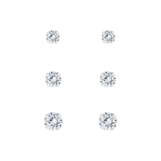 Kinder Ohrringe-Set aus 925 Silber