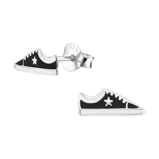 Kinder Ohrringe Sneaker aus 925 Silber