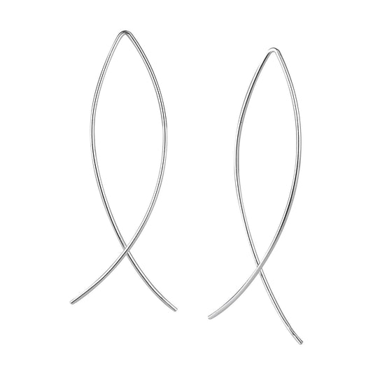 Kinder Ohrringe Stab aus 925 Silber