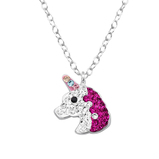 Children's Unicorn Necklace made of 925 Silver