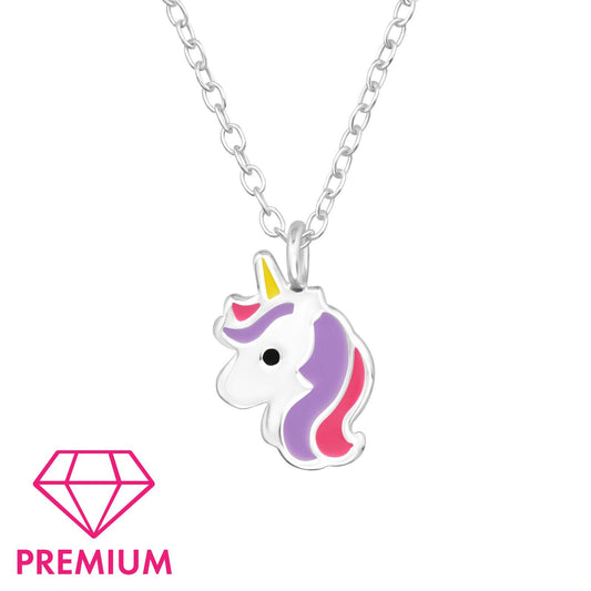 Children's Unicorn Necklace made of 925 Silver