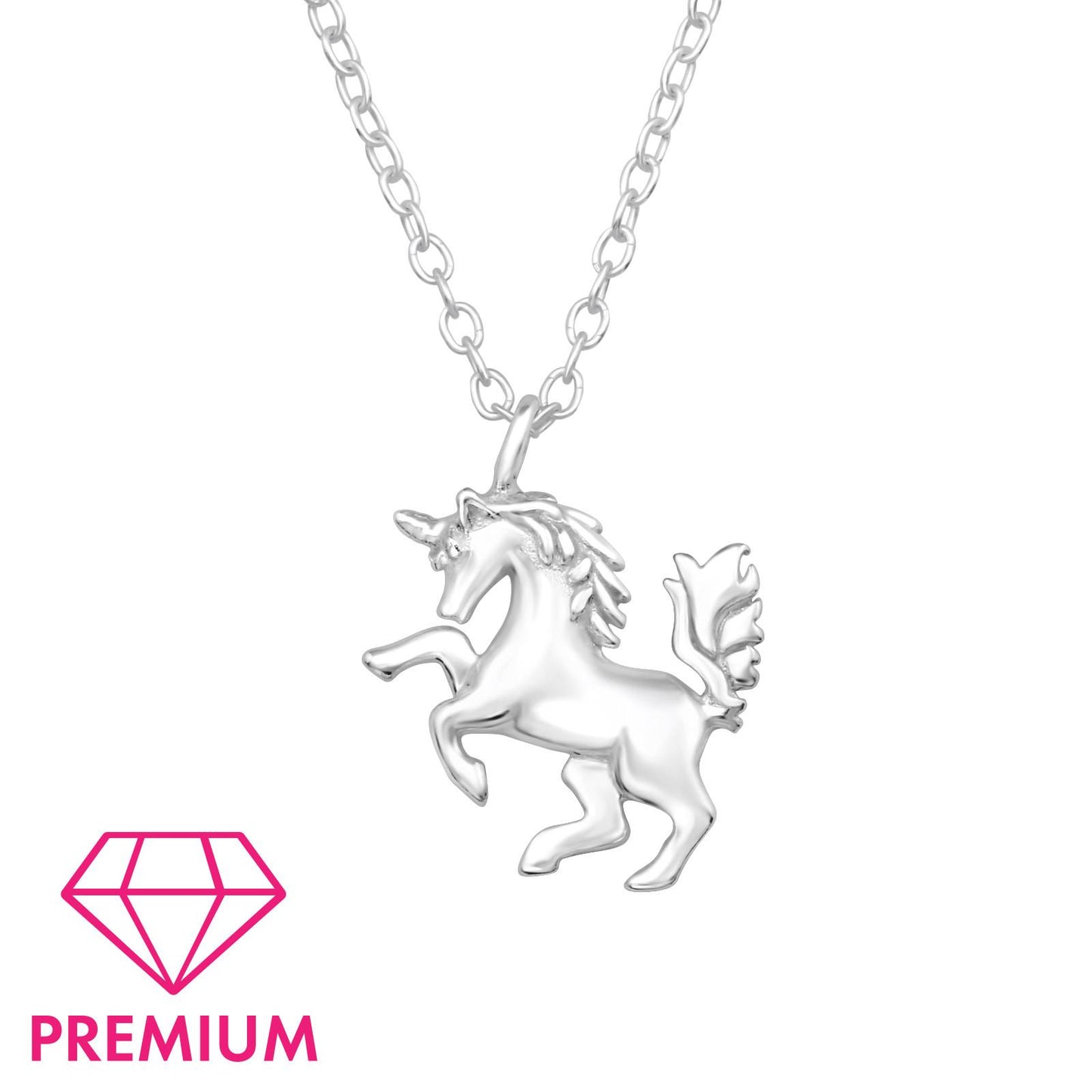 Children's Unicorn Necklace made of 925 Silver