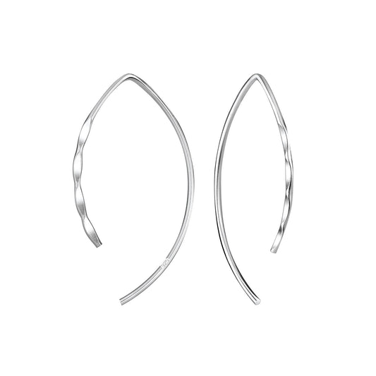 Kinder Ohrringe Gemustert aus 925 Silber