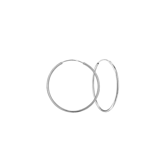 Kinder Creolen 30mm aus 925 Silber