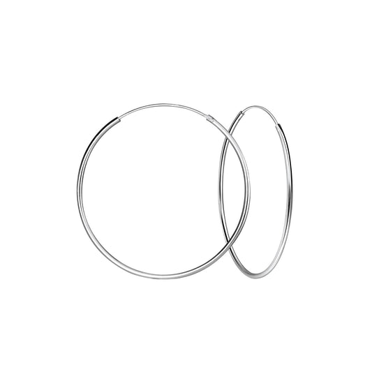 Kinder Creolen 45mm aus 925 Silber