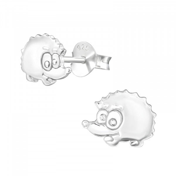 Kinder Ohrringe Igel aus 925 Silber