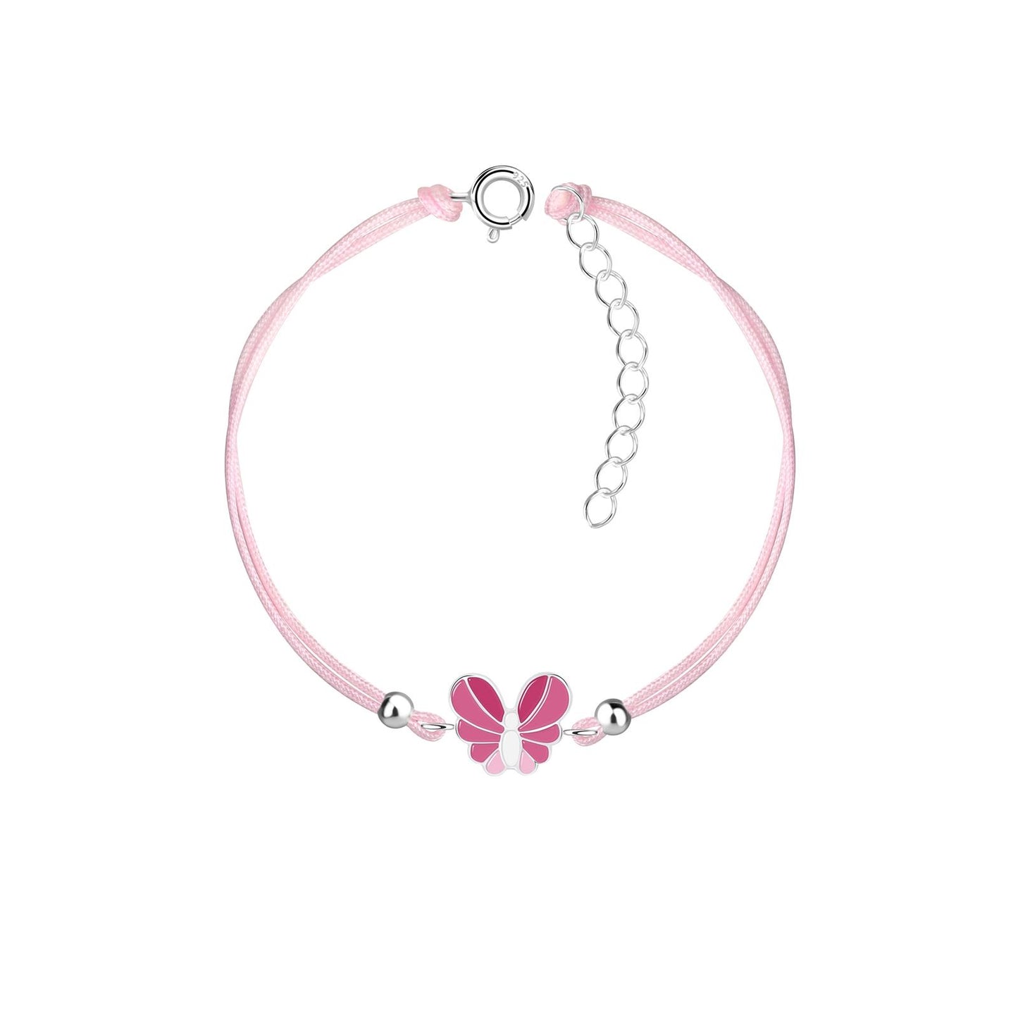 Kinder Armband Schmetterling aus 925 Silber