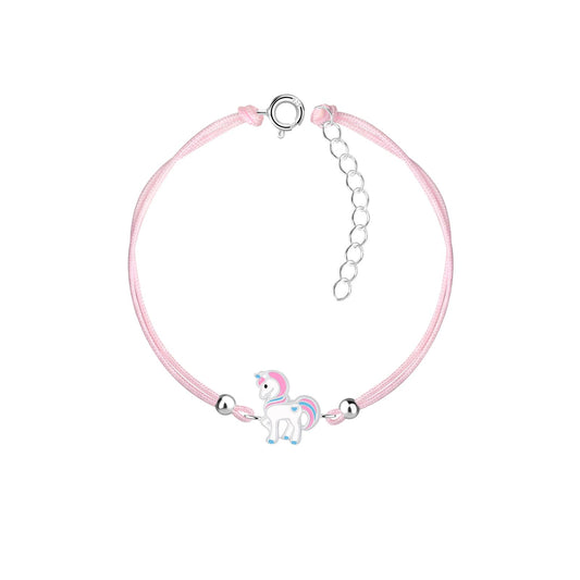 Kinder Armband Einhorn aus 925 Silber