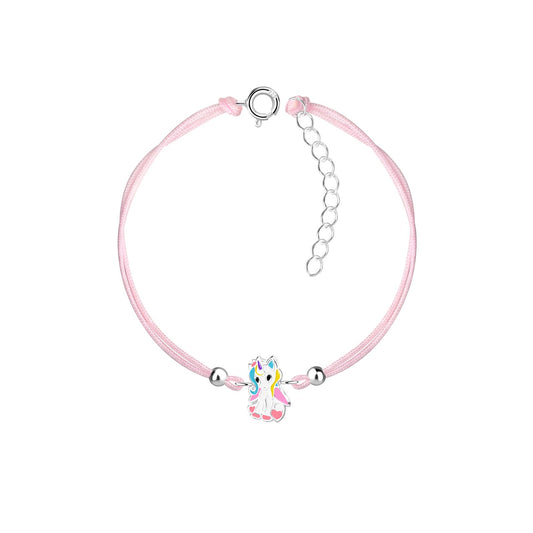 Kinder Armband Einhorn aus 925 Silber