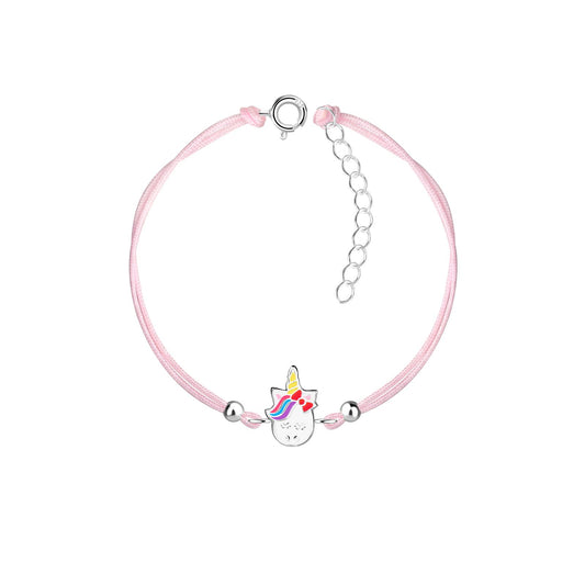 Kinder Armband Einhorn aus 925 Silber