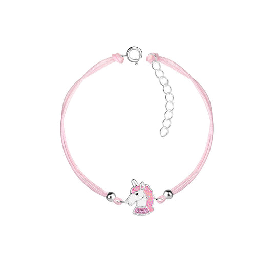 Kinder Armband Einhorn aus 925 Silber