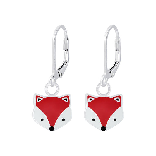 Kinder Ohrringe Fuchs aus 925 Silber