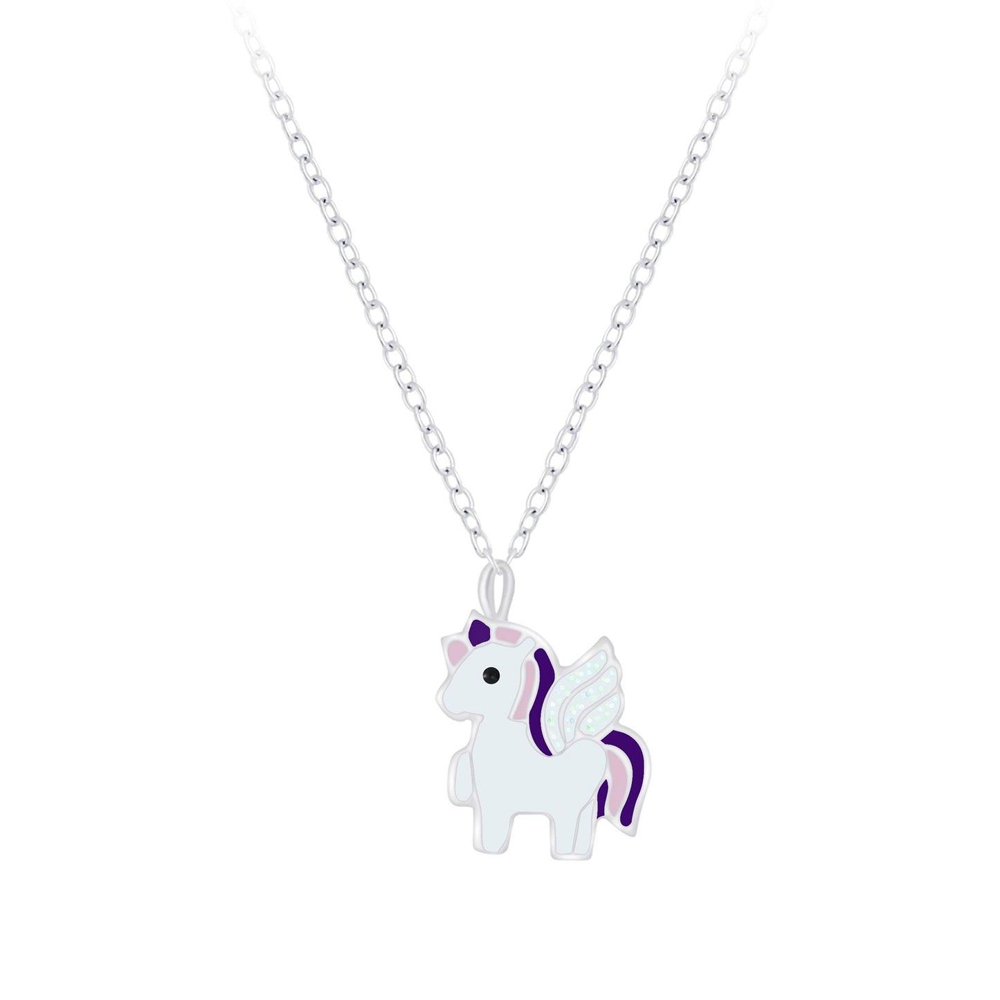 Children's Unicorn Necklace made of 925 Silver