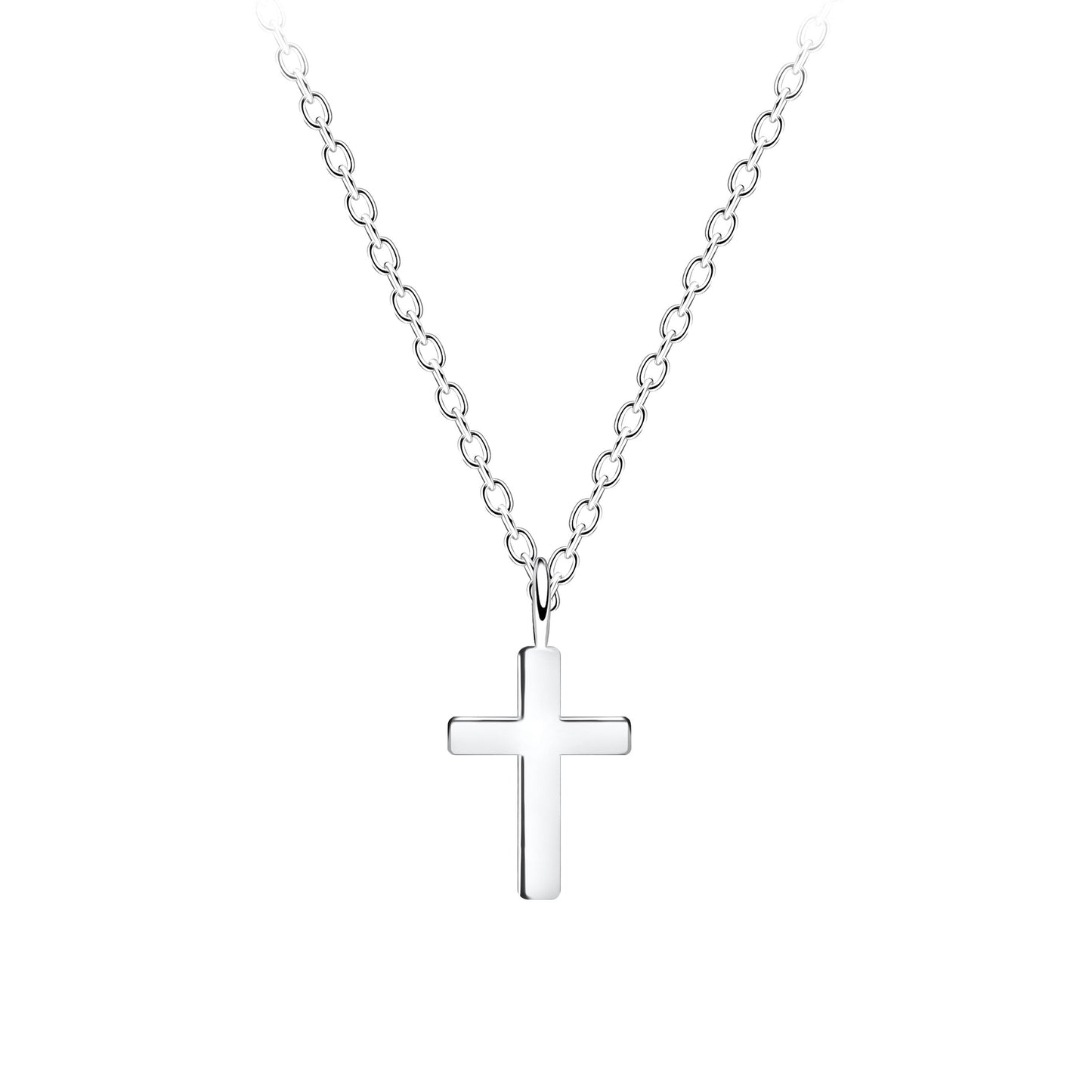 Kinder Halskette Kreuz aus 925 Silber