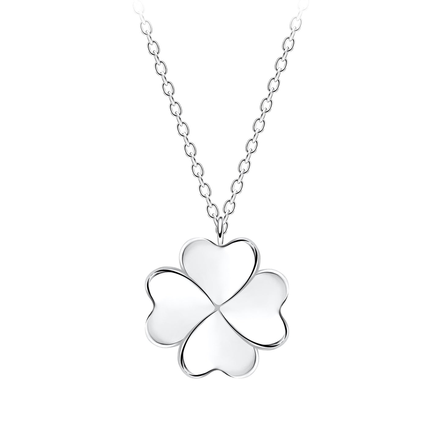 Kinder Halskette Kleeblatt aus 925 Silber
