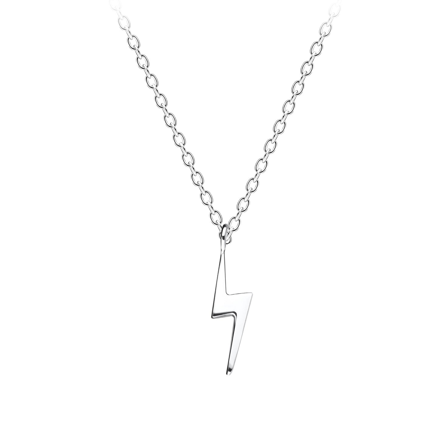 Children's lightning bolt necklace made of 925 silver