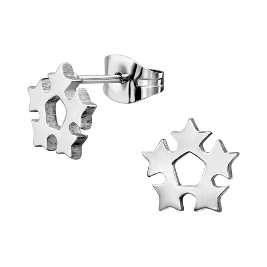 Mädchen Ohrringe Stern aus Chirurgenstahl
