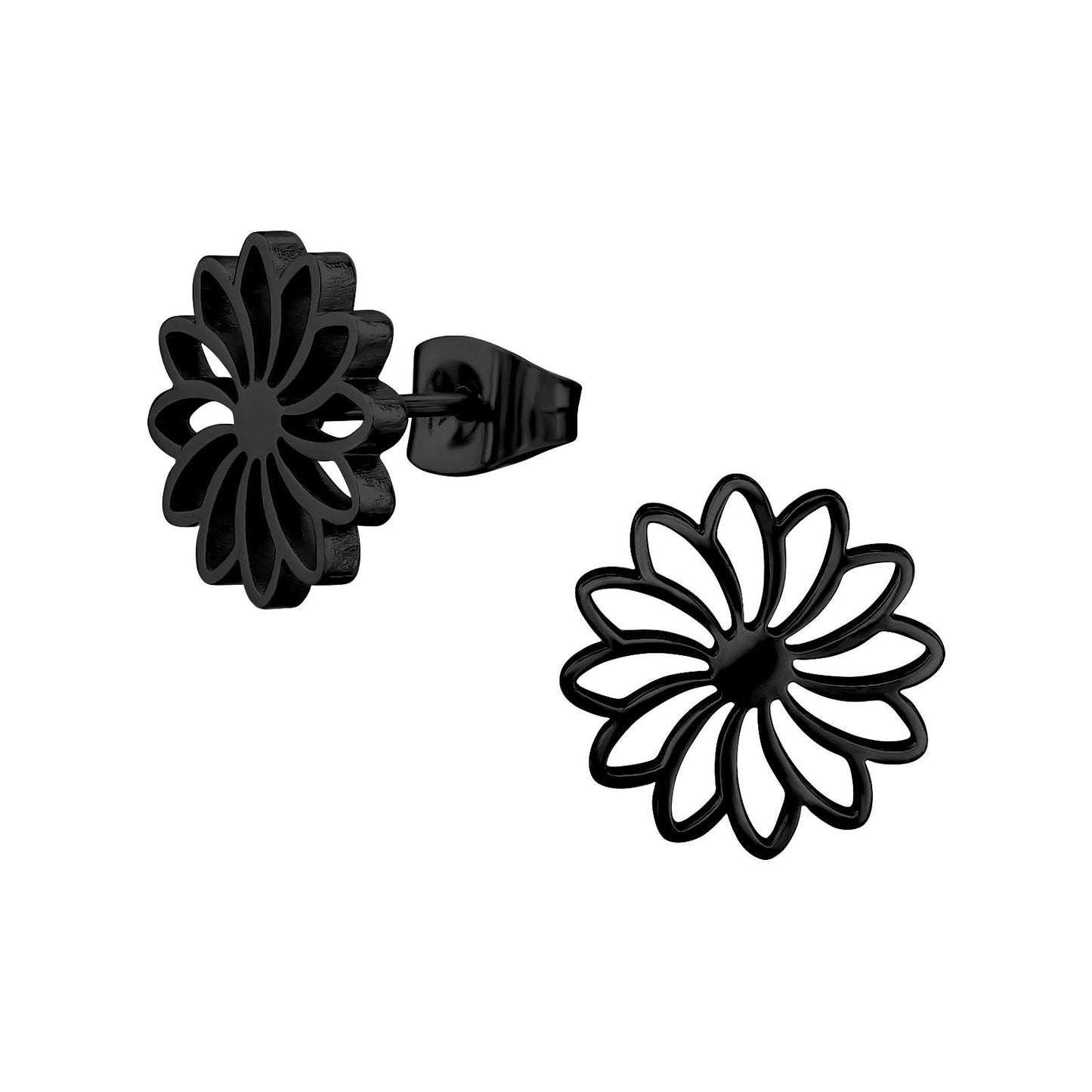 Mädchen Ohrringe Blume aus Chirurgenstahl