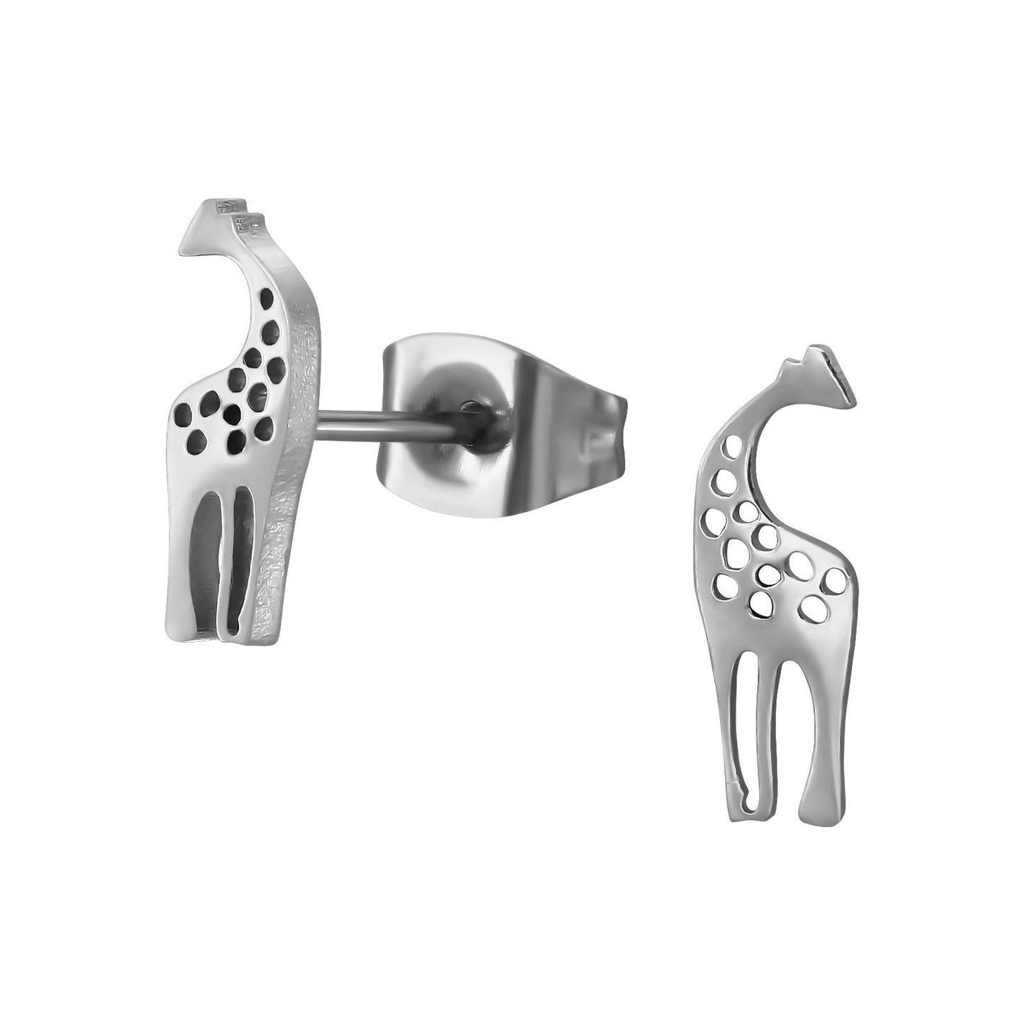Kinder Ohrringe Giraffe aus Chirurgenstahl
