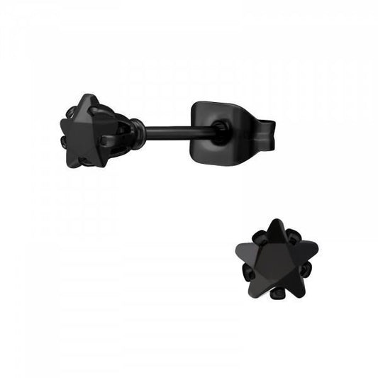Mädchen Ohrringe Stern aus Chirurgenstahl
