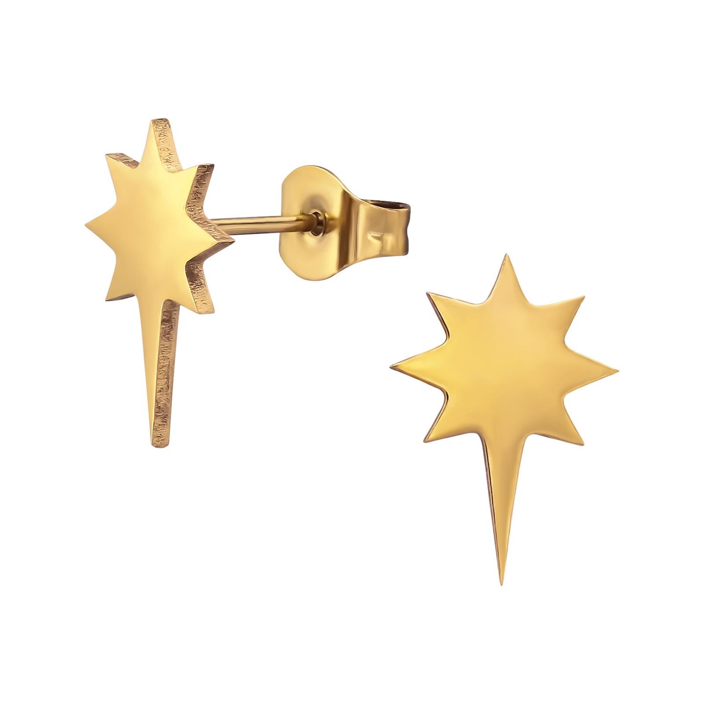 Mädchen Ohrringe Stern aus Chirurgenstahl